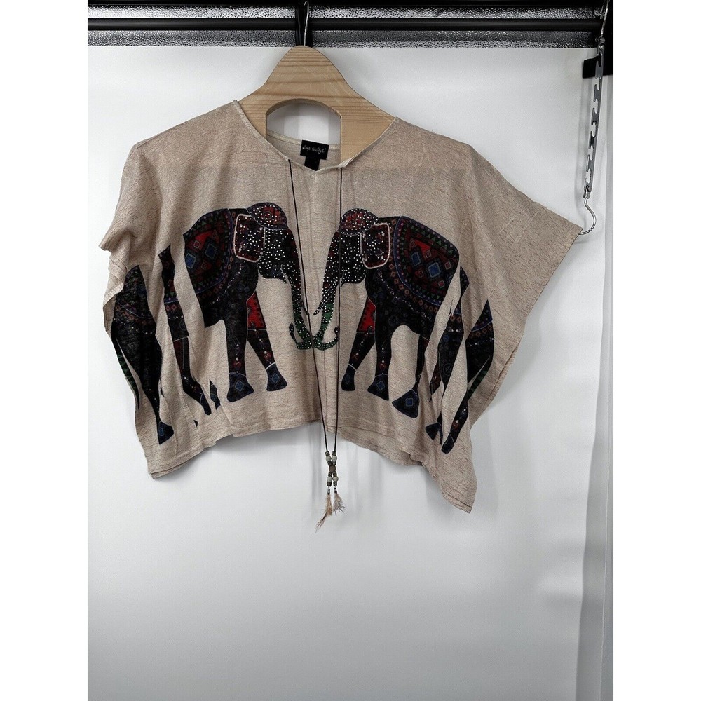 Step in Style Elephant poncho one‎ size fits all great condition